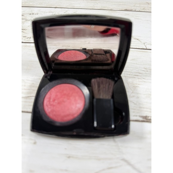 Chanel Joues Contraste Powder Blush Velours Rose 6g Pink Makeup Compact - Picture 2 of 3